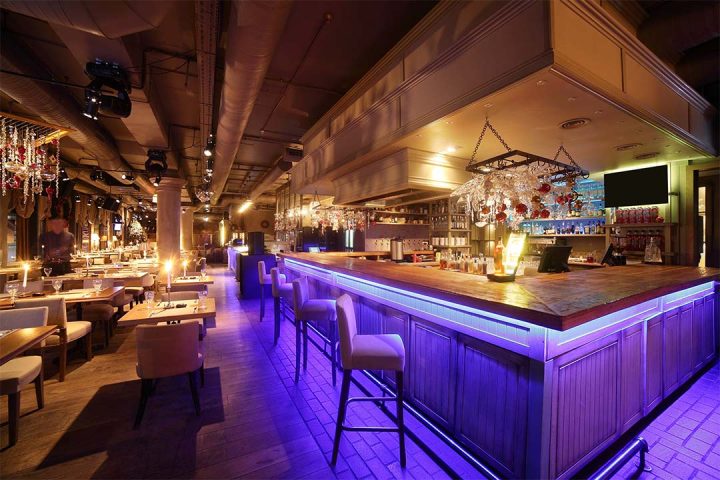Velvet Glow Dining Lounge