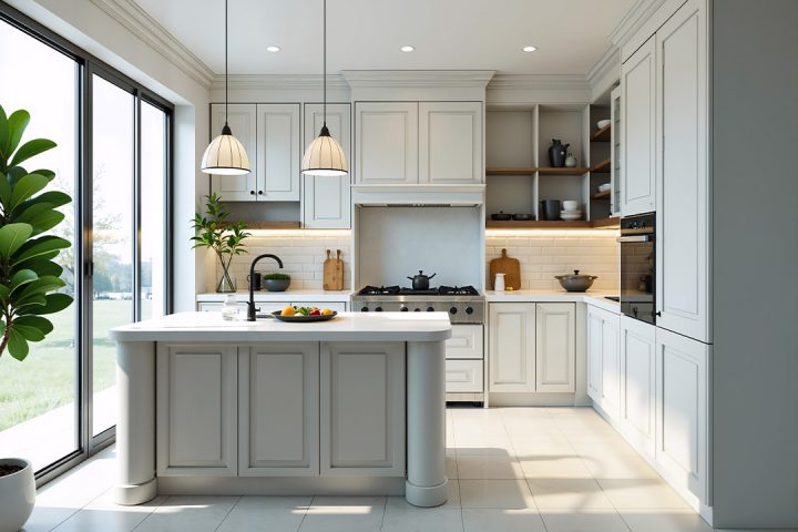 Ivory Grace Kitchen Cabinet Series